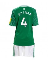 Newcastle United Sven Botman #4 Venkovní dres pro děti 2025-26 Krátký Rukáv (+ trenýrky)